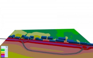 Valutazione previsionale di clima/impatto acustico in 3D